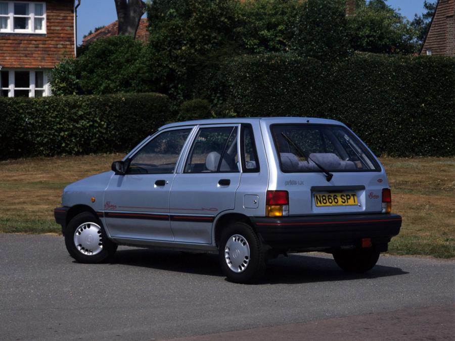  Kia Pride LX 5-Door 1991 года  (UK) (фото 2 из 4)